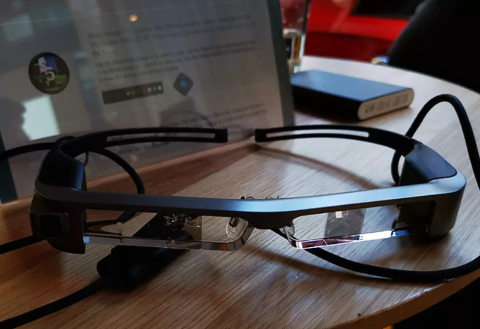 Epson’s Moverio Smart Glasses shown off at Melbourne’s Mercedes Me concept store                                                                                                                                                                          